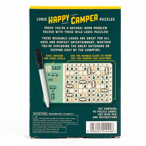PROFESSOR PUZZLE HAPPY CAMPER ΠΑΖΛ ΛΟΓΙΚΗΣ