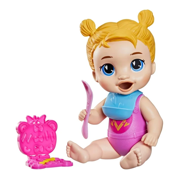 BABY ALIVE DOLL BLONDE BABY HARPER - DINNERTIME CREATIONS