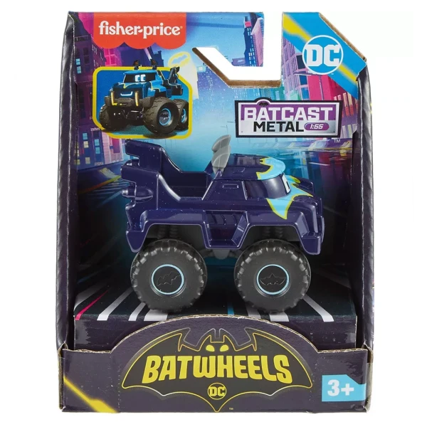 FISHER PRICE BATWHEELS ΟΧΗΜΑΤΑ - BUFF THE BAT-TRUCK