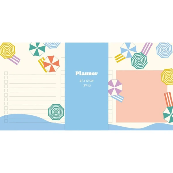 D. AMORE ΜΠΛΟΚ ΣΗΜΕΙΩΣΕΩΝ 24X12 εκ. PLANNER