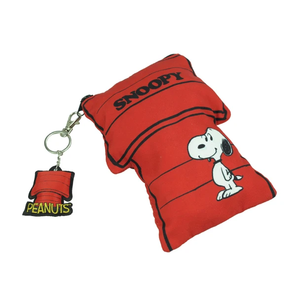 BACK ME UP ΚΑΣΕΤΙΝΑ ΤΡΙΓΩΝΙΚΗ PEANUTS SNOOPY ΚΟΚΚΙΝΟ