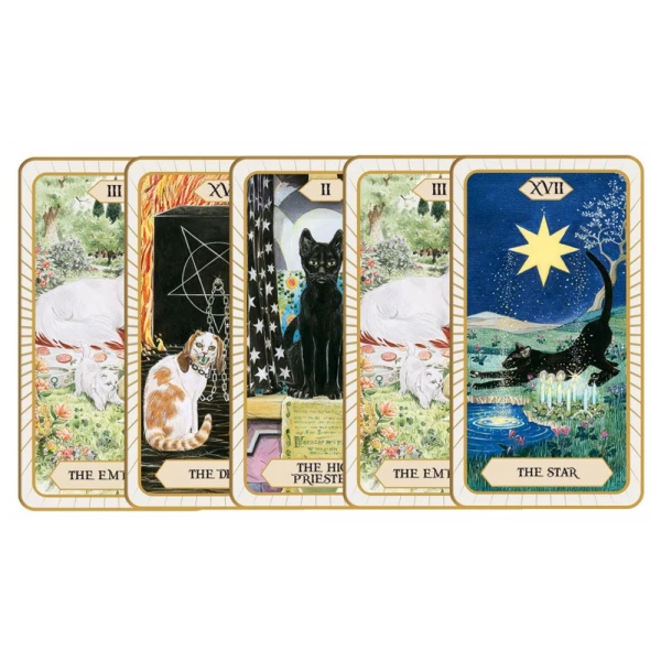 LISCIANI PUZZLE 500 pcs AND TAROT CARDS CATS